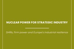 Nuclear, SMRs and Strategic Baseload Power