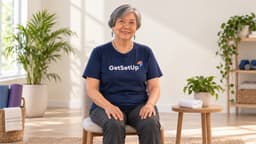Seated Exercise for Seniors using Gadgets - GetSetUp