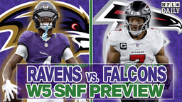 Baltimore Ravens vs. Atlanta Falcons Week 5 SNF Preview