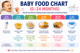 Baby Food Chart (0–24 Months)