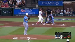 @MLB: Adrian Del Castillo and the @Dbacks strike first in Arizona 🐍 https://t.co/r6vYufLbAH