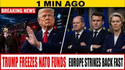 💣 1 MINUTE AGO: Trump FREEZES $800M NATO Funds — Europe STRIKES BACK FAST!!!