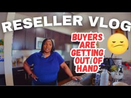 RESELLER VLOG: what sold, buyers base is getting weird, bins haul, short form content rant + more