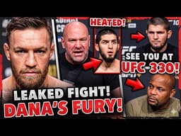 Conor McGregor's UFC Return LEAKED? Dana White FURIOUS Over Shock Fight News!