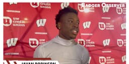 Javan Robinson: Wisconsin football defense 'doing some ...