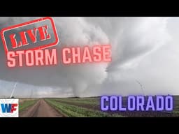 LIVE Tornado Threat Increasing in Colorado | Dangerous Supercell Potential | Storm Chasing
