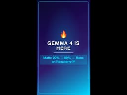 Google Gemma 4 Just Dropped — Math Score Went From 20% to 89%