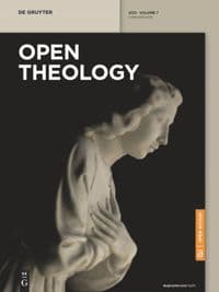 Open Theology - De Gruyter Brill
