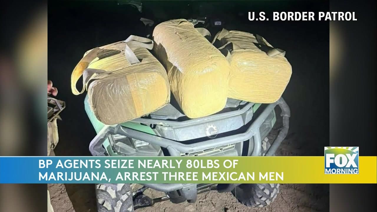 Marijuana Bust: Border Patrol Seizes 80 Pounds Of Marijuana In Brownsville, Three Arrested
