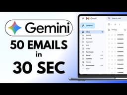 How To Summarize 50+ Emails in 30 Seconds With Gemini Pro