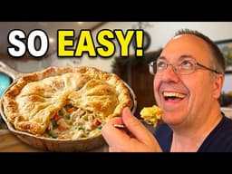 Chicken Pot Pie Perfection |  The Cozy Chicken Pot Pie We Can’t Stop Eating (So Easy!)
