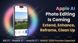 Apple AI Photo Editing Tools: Extend Enhance Reframe ...