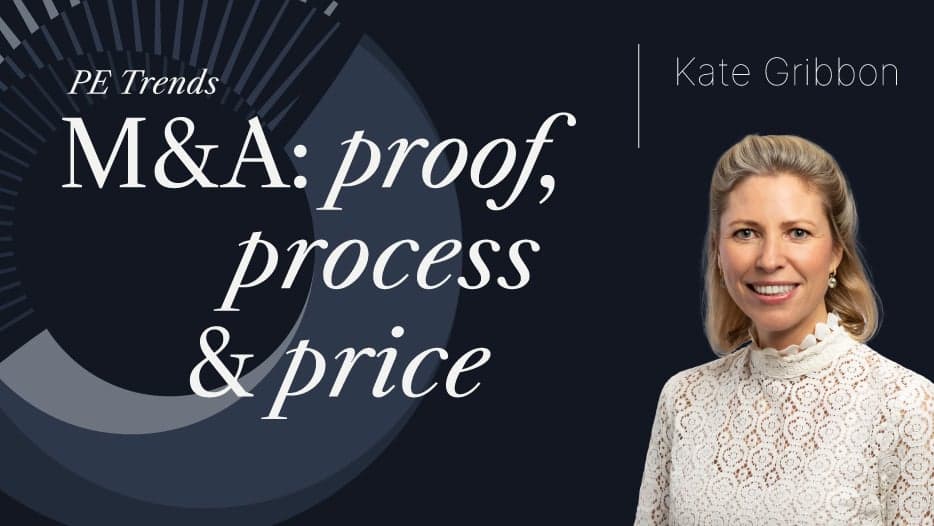 The new rules of PE M&A: proof, process and price