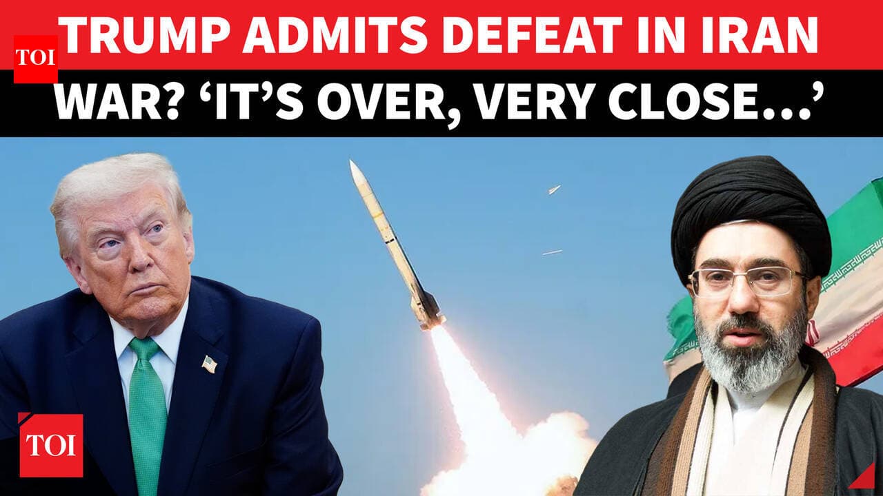 Trump Declares ‘End Of Iran Conflict’ As New Negotiations Loom; ‘Very Close To…’