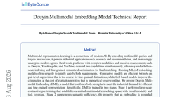 Douyin Multimodal Embedding Model Technical Report