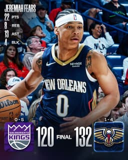 @NBA: 🏀 THURSDAY'S FINAL SCORES 🏀

Jeremiah Fears becomes just the fourth player in @PelicansNBA franchise...