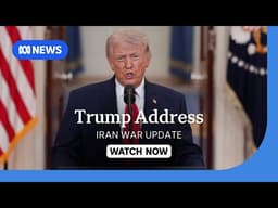 IN FULL: Donald Trump delivers address about the war in Iran | ABC NEWS