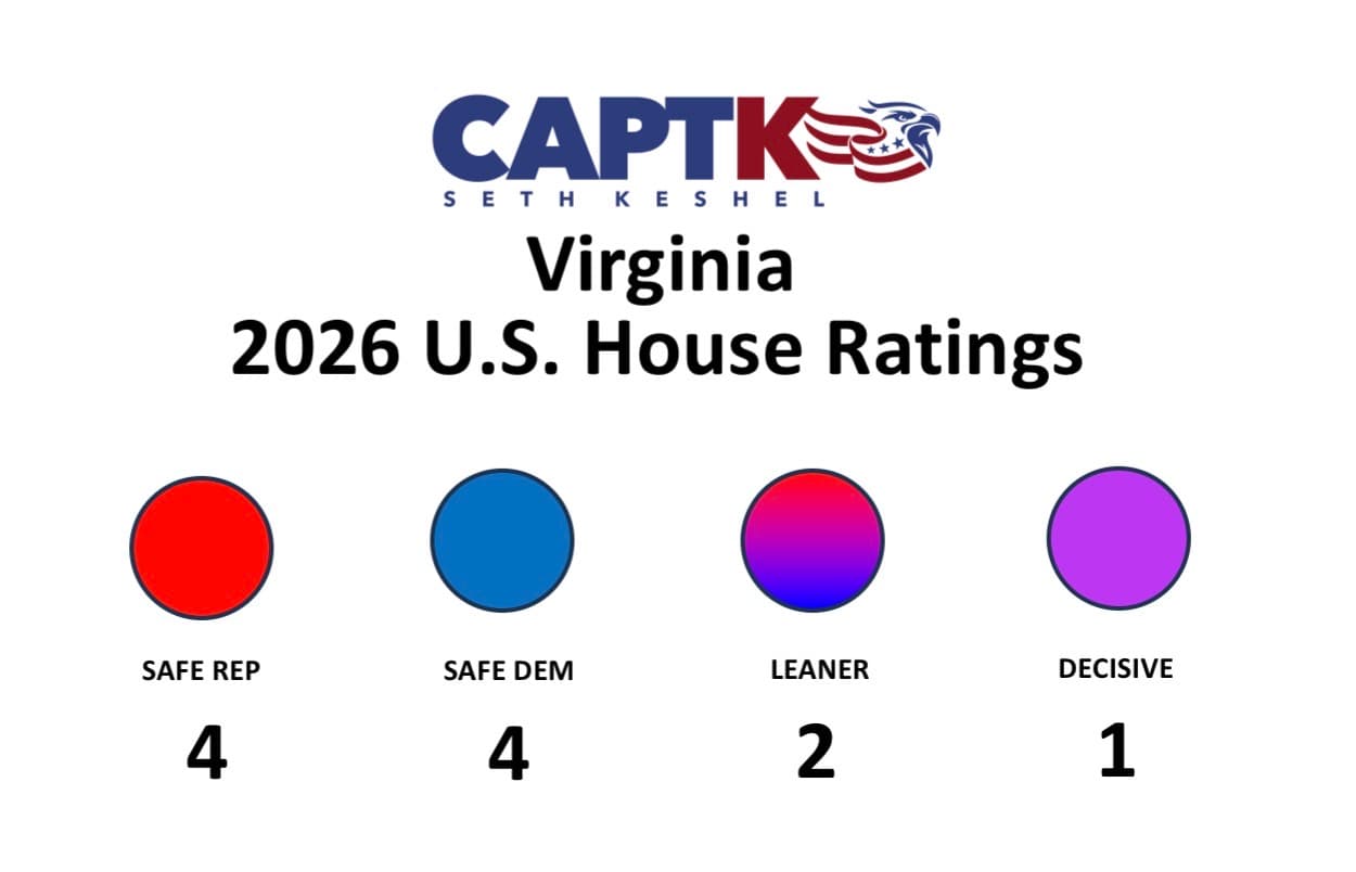 Race for the House: Virginia Overview and Seat Ratings