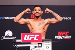 UFC Vegas 115 weigh-in results: Undefeated bantamweight misses for 3rd time