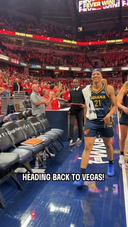 @WNBA: Dub Cam 📸

The @IndianaFever are feeling good after forcing a tie breaking game! They will head back...