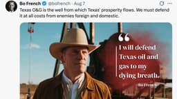 He Wants to “Round Up Every Muslim” — and Oversee the Oil Industry In Texas