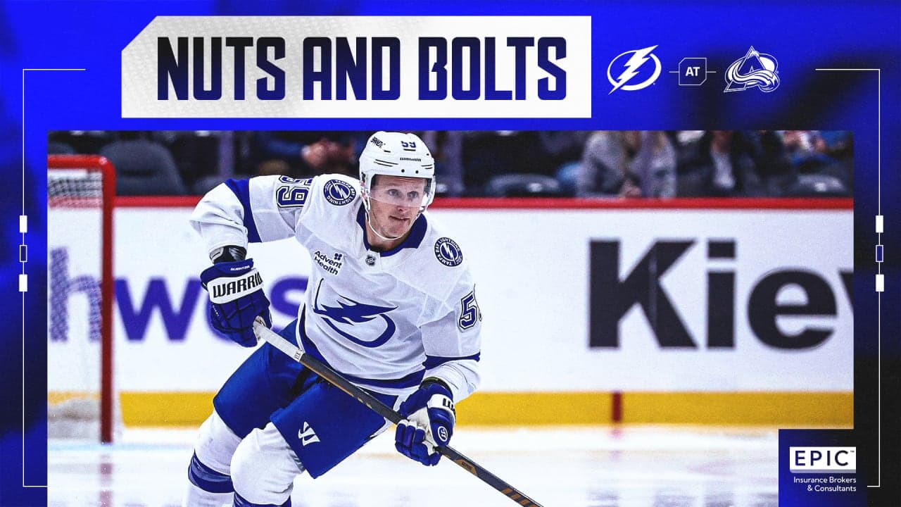 Nuts & Bolts: Back-to-back begins in Colorado | Tampa Bay ...
