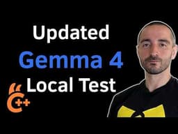 Gemma 4 Updated Local Test | Coding with OpenCode ...