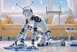 Teletubbies AI Cleaning Robots: 200 RMB/Hour Pure AI- ...
