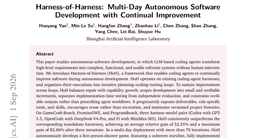 Harness-of-Harness: Multi-Day Autonomous Software Development with Continual Improvement