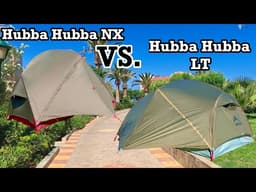 MSR Hubba Hubba LT2 vs Hubba Hubba NX – Lohnt sich das Upgrade?