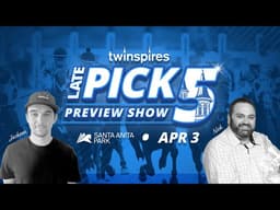 Saturday Santa Anita Late Pick 5 Preview show w/ @NTamm1215 & @JaxMuniz_