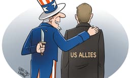 US military bases: leaky umbrella, dangerous targets  - Global Times