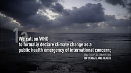 Confronting climate change as a catastrophic threat to human ...