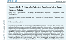 HarnessRisk: A Lifecycle-Oriented Benchmark for Agent Harness Safety