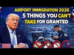 Airport Immigration 2026 — 5 Things You Can’t Take for Granted