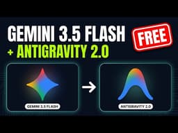 Gemini 3.5 Flash + Antigravity 2.0 = INSANE Coding (FREE)