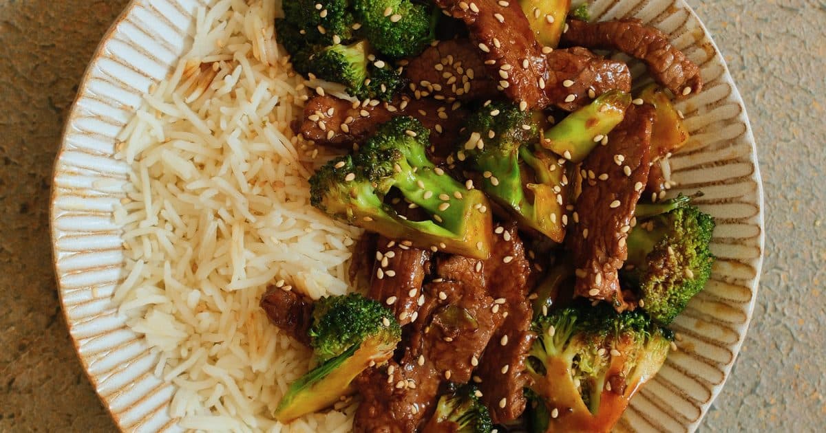 Beef & broccoli recipe