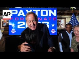 Trump endorses Ken Paxton in the Texas Republican primary for US Senate
