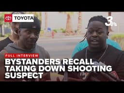 Bystanders who took down deadly shooting suspect at Smith's speak out