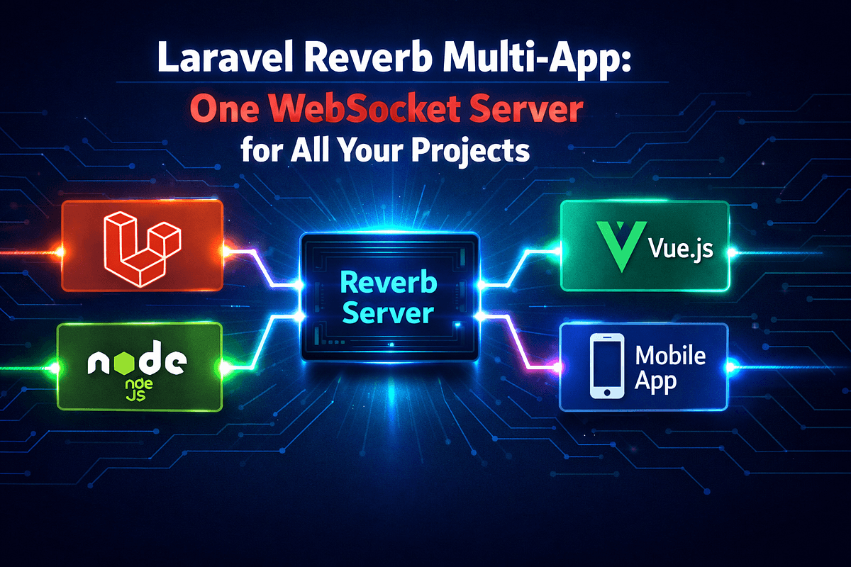 Laravel Reverb Multi-App: One WebSocket Server for All Your Projects | by Developer Awam | Mar, 2026 | Medium