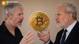 Michael Saylor vs Peter Schiff: Bitcoin Outlook Clashes as Schiff Urges Selling MSTR Before Crash – Featured Bitcoin News