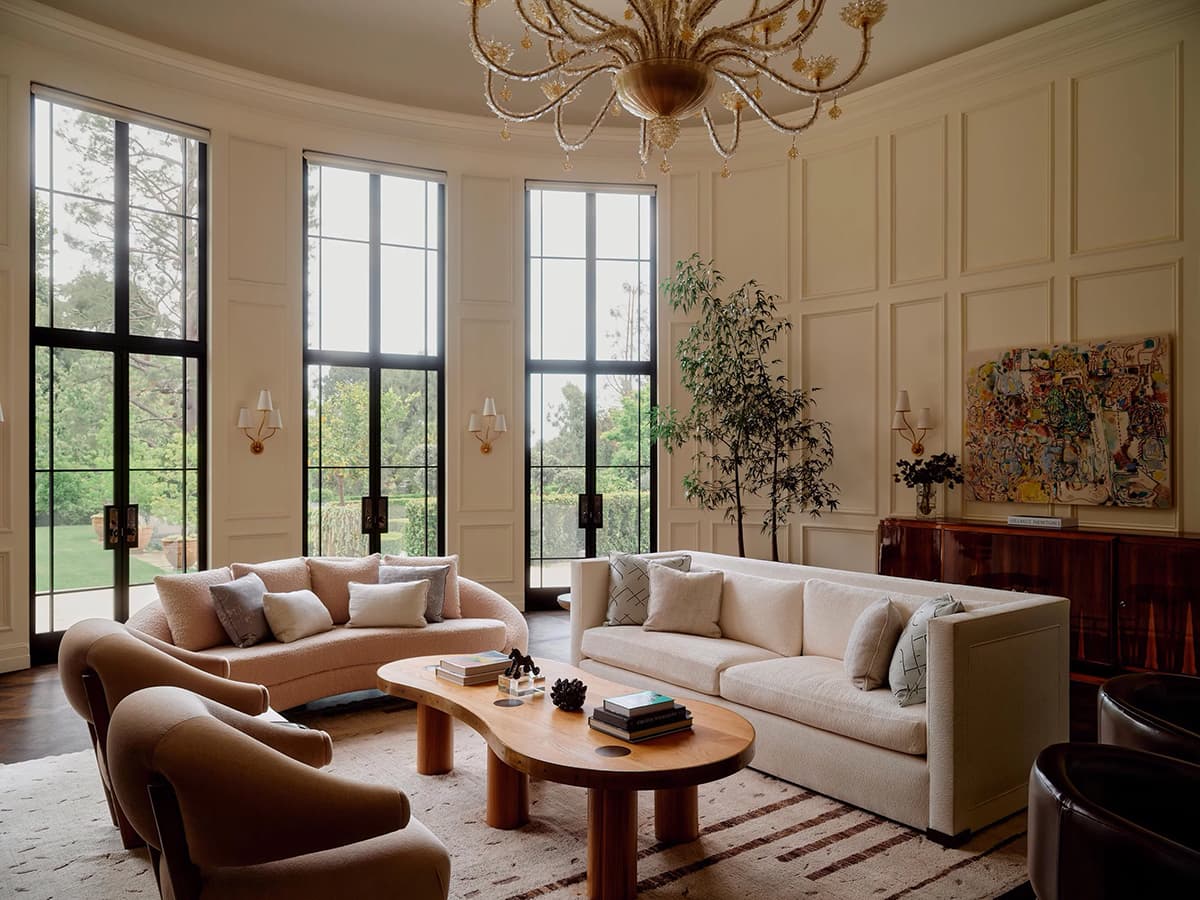 Elegant modern interpretation of traditional French chateau ...