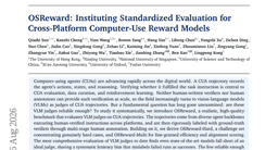 OSReward: Instituting Standardized Evaluation for Cross-Platform Computer-Use Reward Models