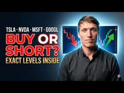 Pro Trader Set Up Walk Through — Tesla, Nvidia, Microsoft & Google