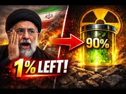 Iran Hits 89% Uranium Enrichment — Just 1% Away from Nuclear Weapons