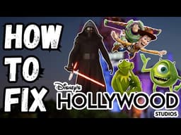How All of YOU Would FIX Disney's Hollywood Studios!