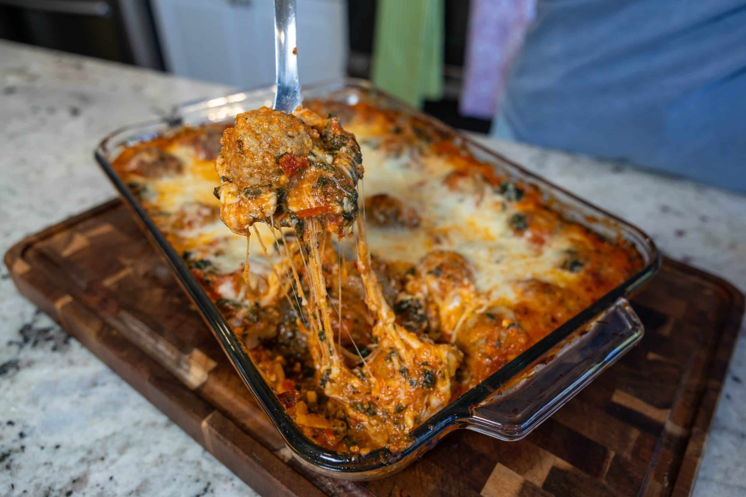 Dump and Bake Lasagna Dinner