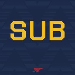 @Arsenal: Two changes at the halfway mark...

↩️ Timber, Salmon
🔛 White, Odegaard https://t.co/7NASl7FENb