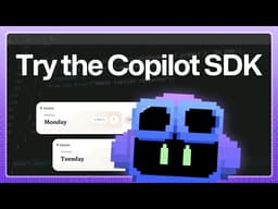 Build a Planning App with the GitHub Copilot SDK | demo
