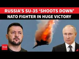 Putin’s Su-35 Fighter ‘CRUSHES’ NATO F-16 Over Ukraine’s Sumy In BIGGEST Dogfight Yet | Watch